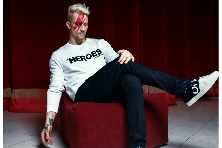 Давид Мука за BOSS: Нескротлива енергија пресликана во уникатни парчиња 