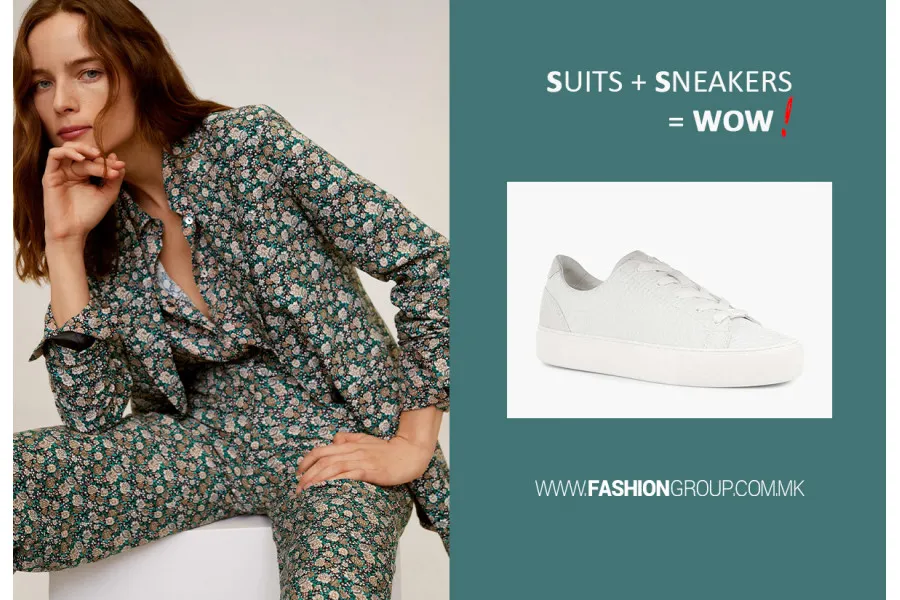 Костим и патики – „wow“ комбинација за оваа пролет! 