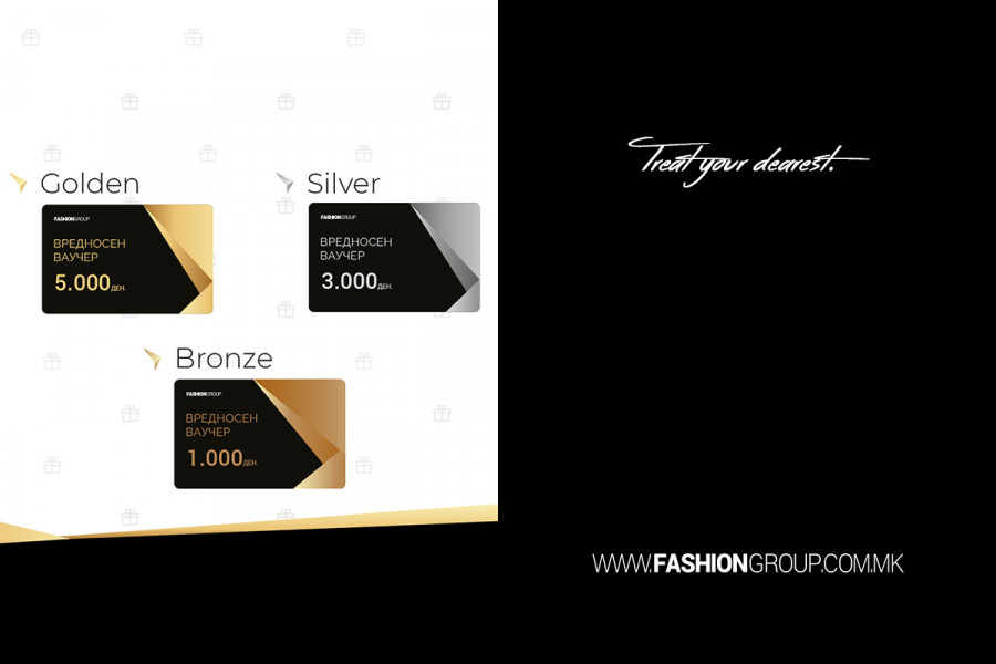 Направете нечиј ден посебен со Fashion Group Gift Card!