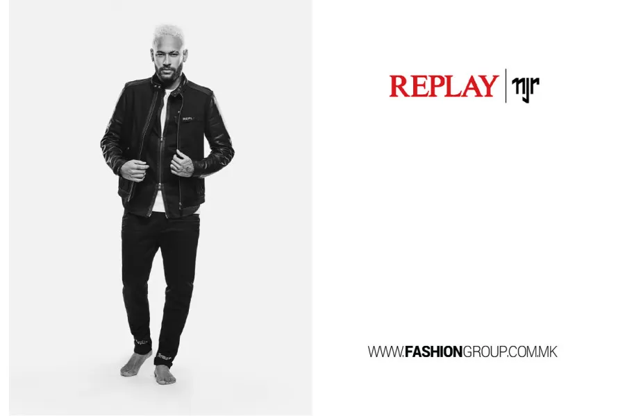 Replay x Neymar Jr. - стилска колекција со акцент на безвременски парчиња