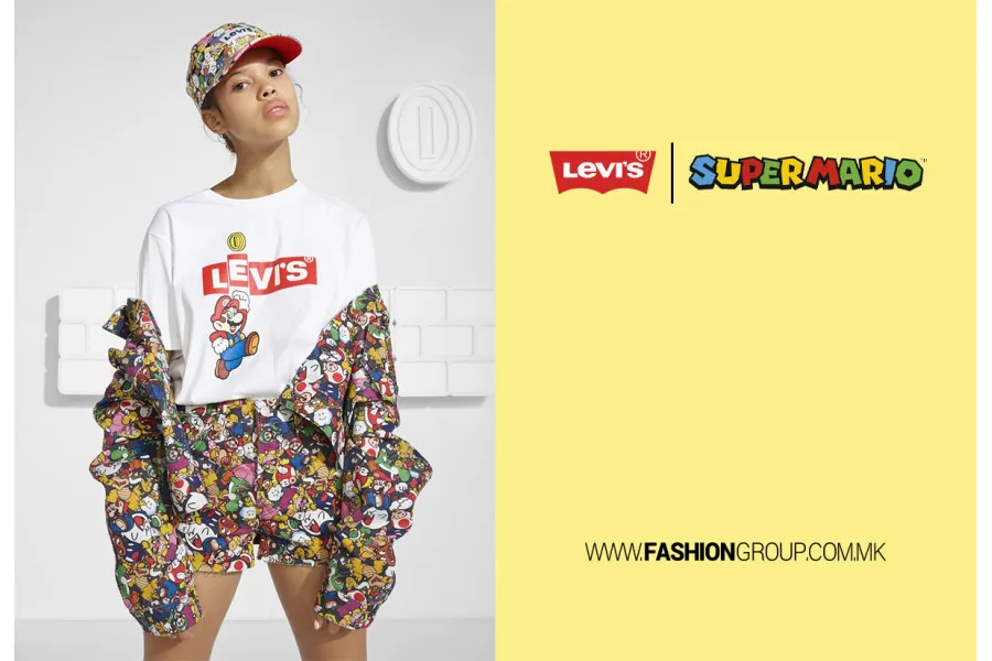 Levi’s x Super Mario – колоритна колекција за сите носталгичари!