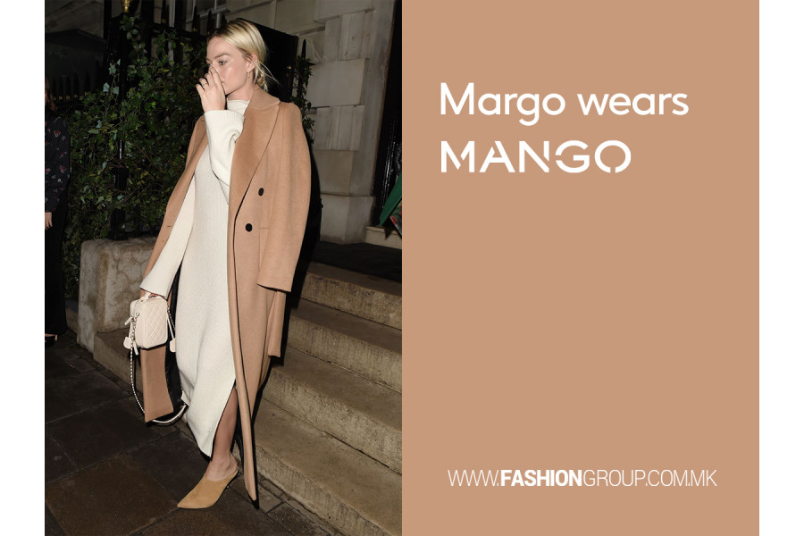 Margot Robbie во ултра стилски капут од Mango! 