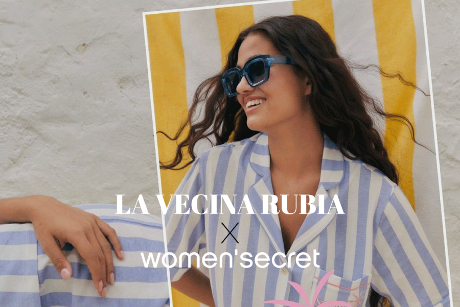 Шик колекција на Women’secret и анонимната инфлуенсерка La Vecina Rubia