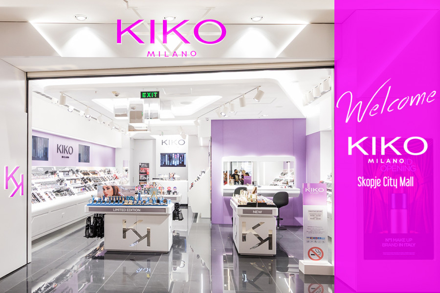 Kiko Milano те чека во Сити Мол!
