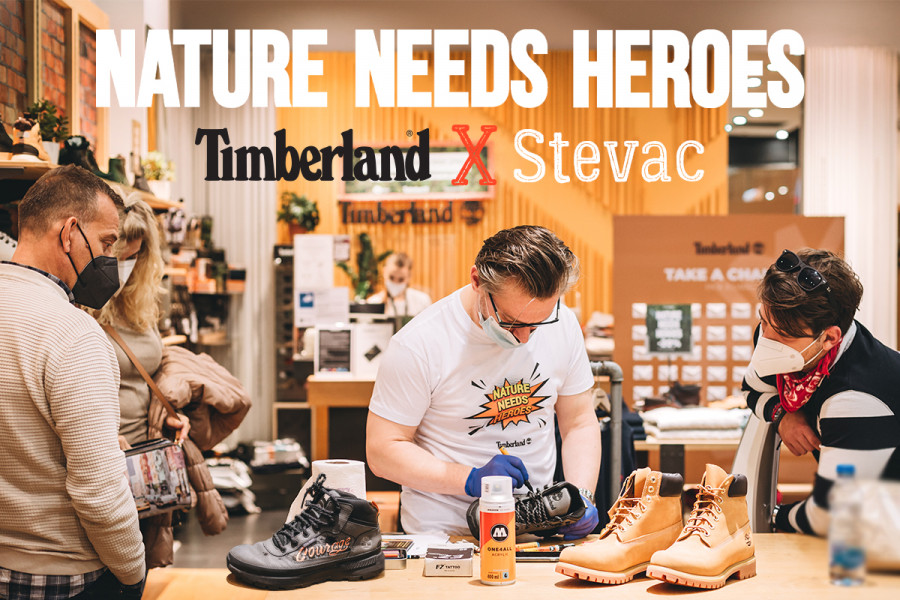Timberland x Stevac: Младите пренесоа кул пораки на омилените чизми!