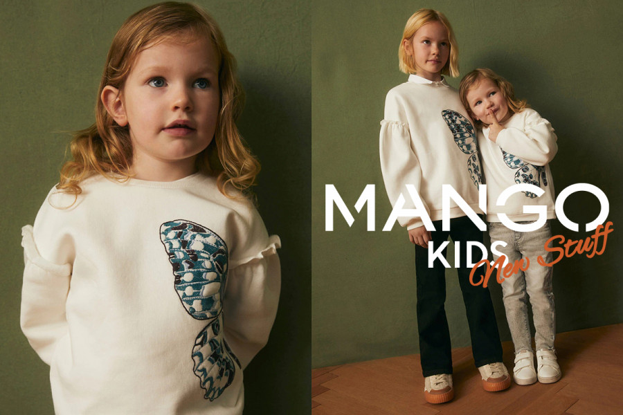 Новата колекција на Mango Kids е полна неодоливи парчиња!