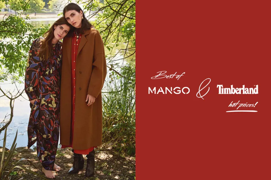 Најпознатите Mango&Timberland парчиња по неодоливи цени!