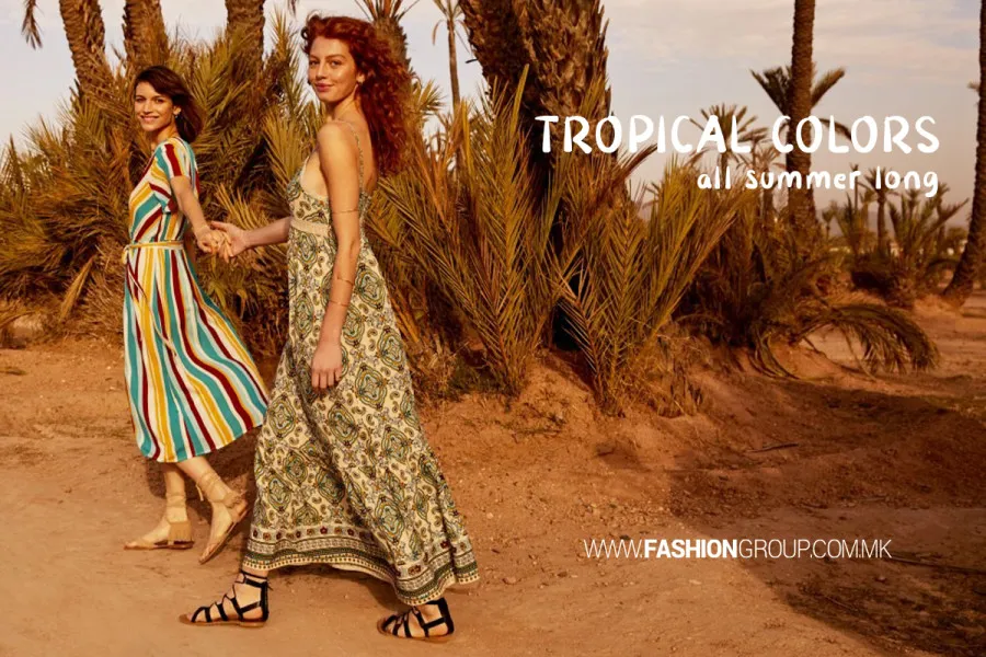 Тропските бои се се што сакаме ова лето!