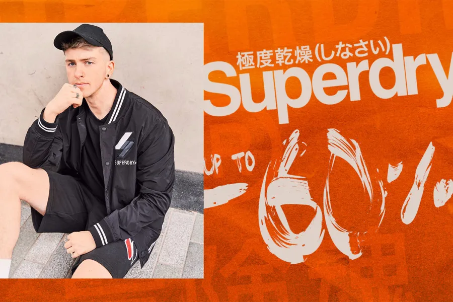 Уште поголемо намалување во Superdry: Шопинг до -60%!
