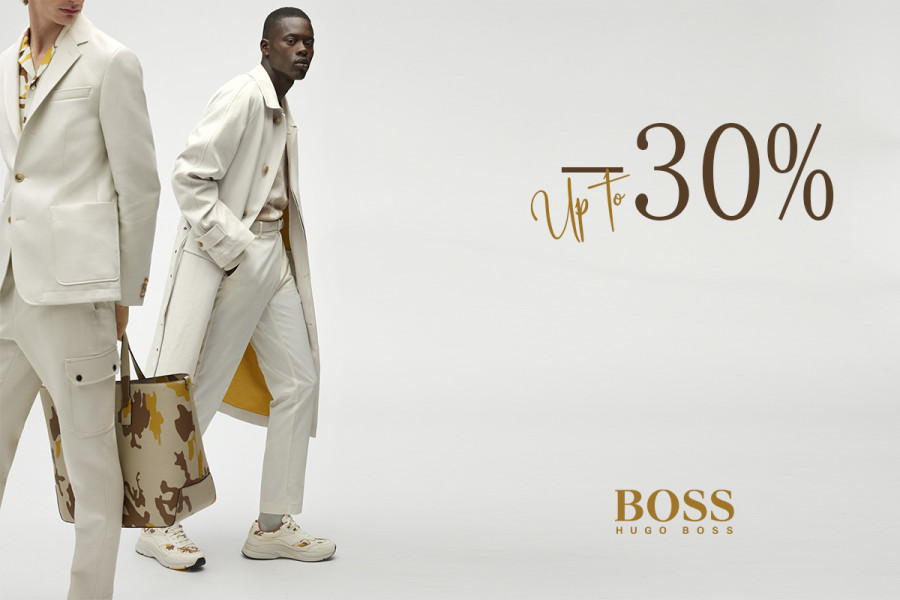 Уживајте во шопинг на -30% во Hugo Boss, воодушевете се и од новата колекција!