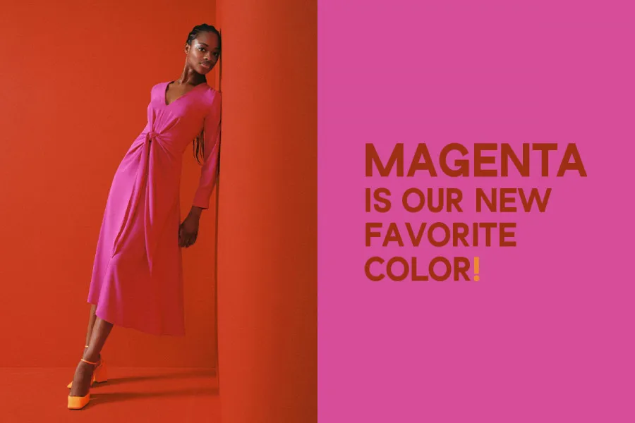 Сите шик парчиња во бојата на годината – магента!